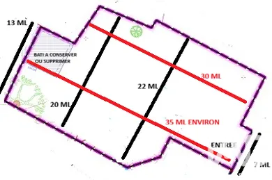 Building plot in Saint-Selve (33650)