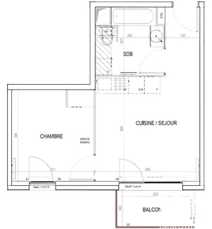 Appartement à Tourcoing (59200)