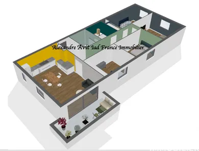 Apartment in Nantes (44100)