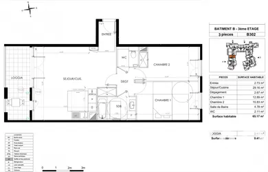 Apartment in Le Plessis-Robinson (92350)