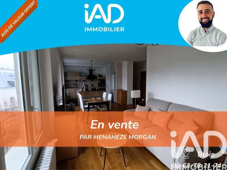 Appartement 2 pièces 50 m² · à Blois · 50 m² · 136 000 €