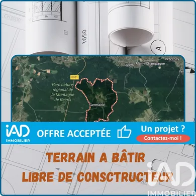 Building plot in Germaine (51160)