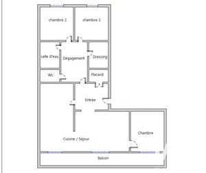 Appartement à Villeurbanne (69100)