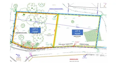 Building plot in Houdan (78550)
