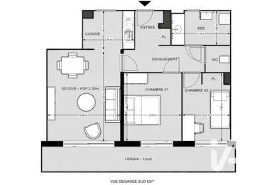 Apartment in Montreuil (93100)