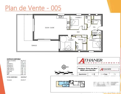Apartment in Latour-Bas-Elne (66200)