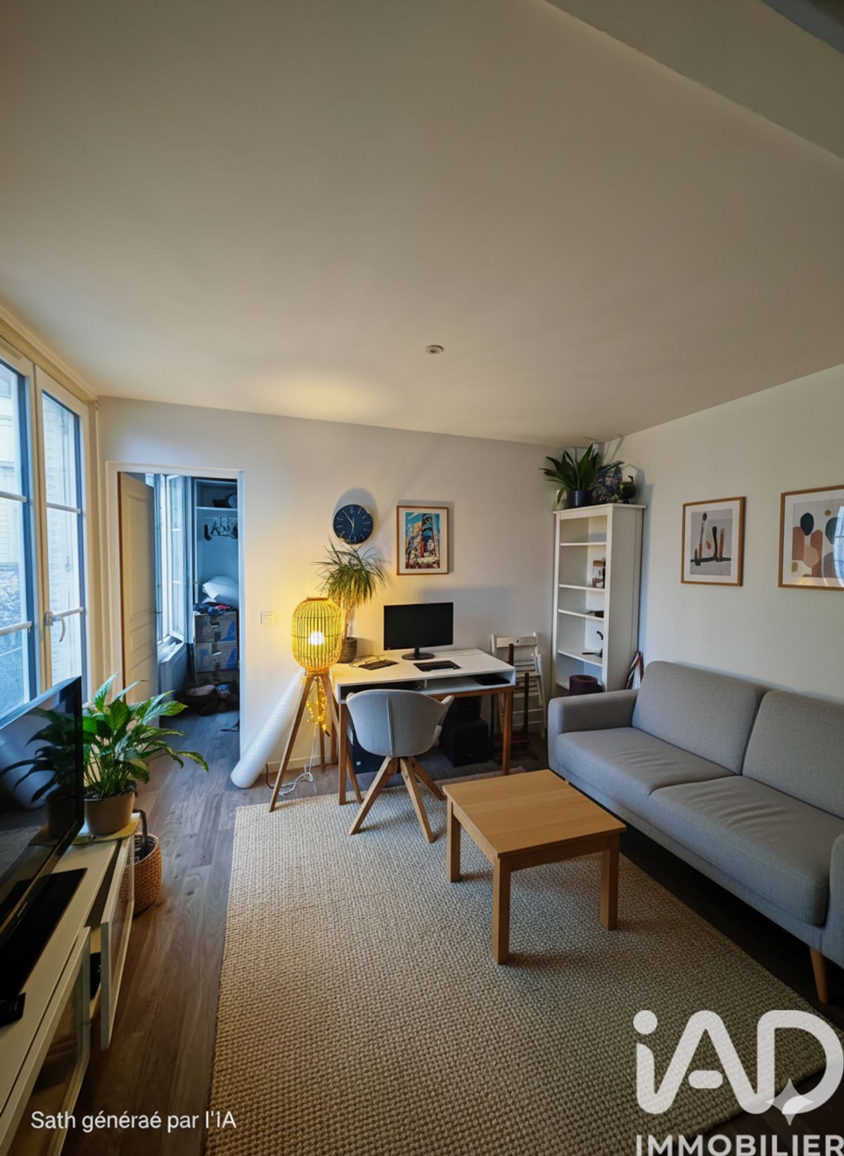 Appartement 2 pièces de 29 m² à Enghien-les-Bains (95880)