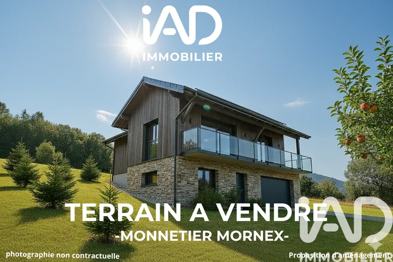 Terrain à bâtir à Monnetier-Mornex (74560) · 350 000 €