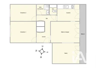 Appartement à Châlons-en-Champagne (51000)