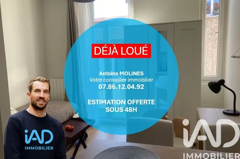 Appartement 1 pièce 16 m² · à Toulouse · 16,1 m² · 650 €/mois