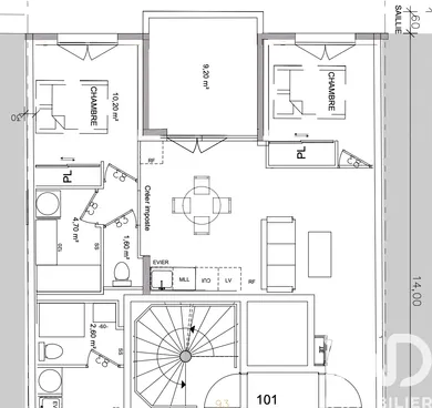 Appartement à Marseille (13004)
