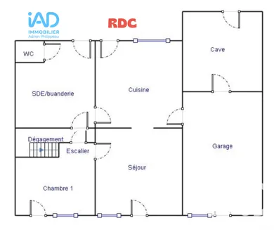 Maison à Corcoué-sur-Logne (44650)