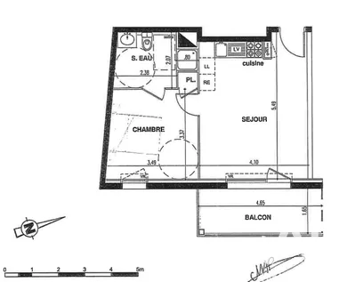 Apartment in Angers (49100)