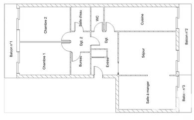 Apartment in Pessac (33600)