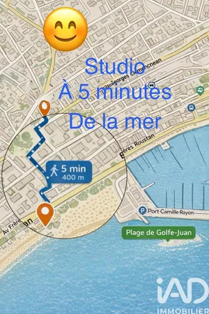 Studio à Vallauris (06220)