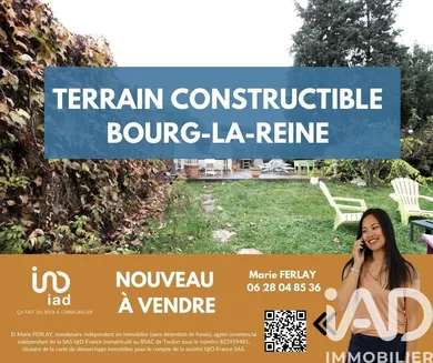 Building plot in Bourg-la-Reine (92340)