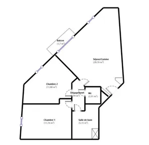 Appartement à Montfermeil (93370)