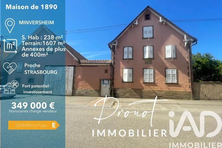 Maison 9 pièces 360 m² · à Mommenheim · 360 m² · 597 400 €