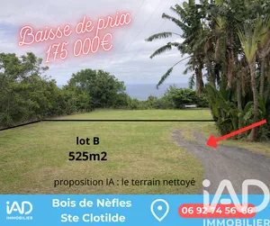 Terrain à bâtir à Saint-Denis (97490)