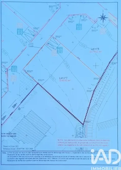 Building plot in Mesnil-Roc'h (35720)