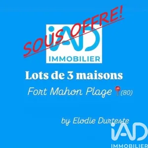 Maison à Fort-Mahon-Plage (80120)