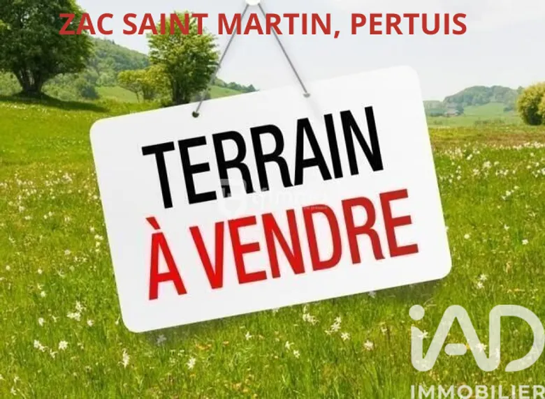 Terrain à bâtir à Pertuis (84120) · 1 050 000 €