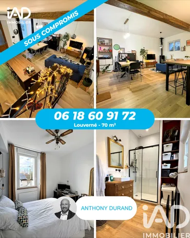 Townhouse in Louverné (53950)