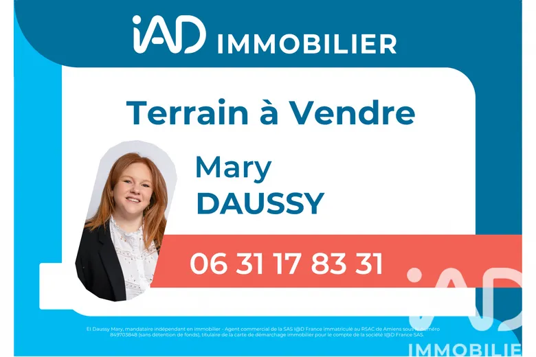 Terrain à bâtir à Le Quesnel (80118) · 30 000 €
