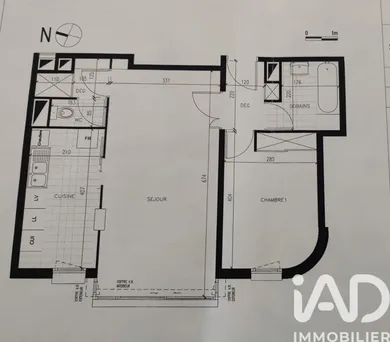 Apartment in Neuilly-sur-Marne (93330)