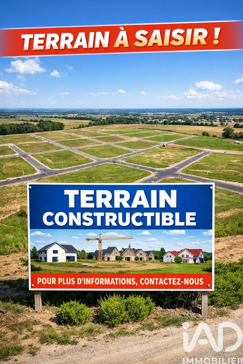 Terrain à bâtir à Ascoux (45300) · 44 500 €
