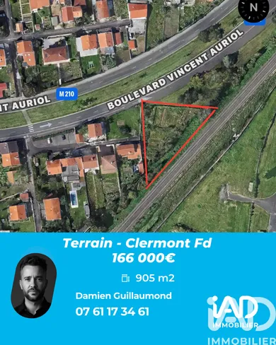 Terrain à Clermont-Ferrand (63100)