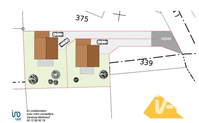 Building plot in Saint-Victor-de-Cessieu (38110)