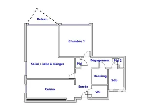 Apartment in Le Chesnay (78150)