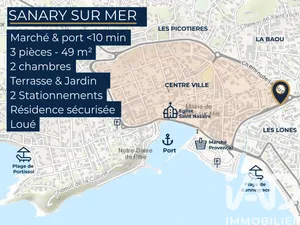 Apartment in Sanary-sur-Mer (83110)