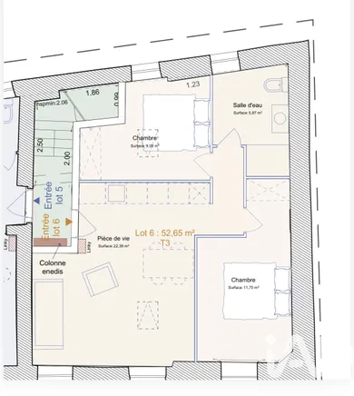 Apartment in Limonest (69760)