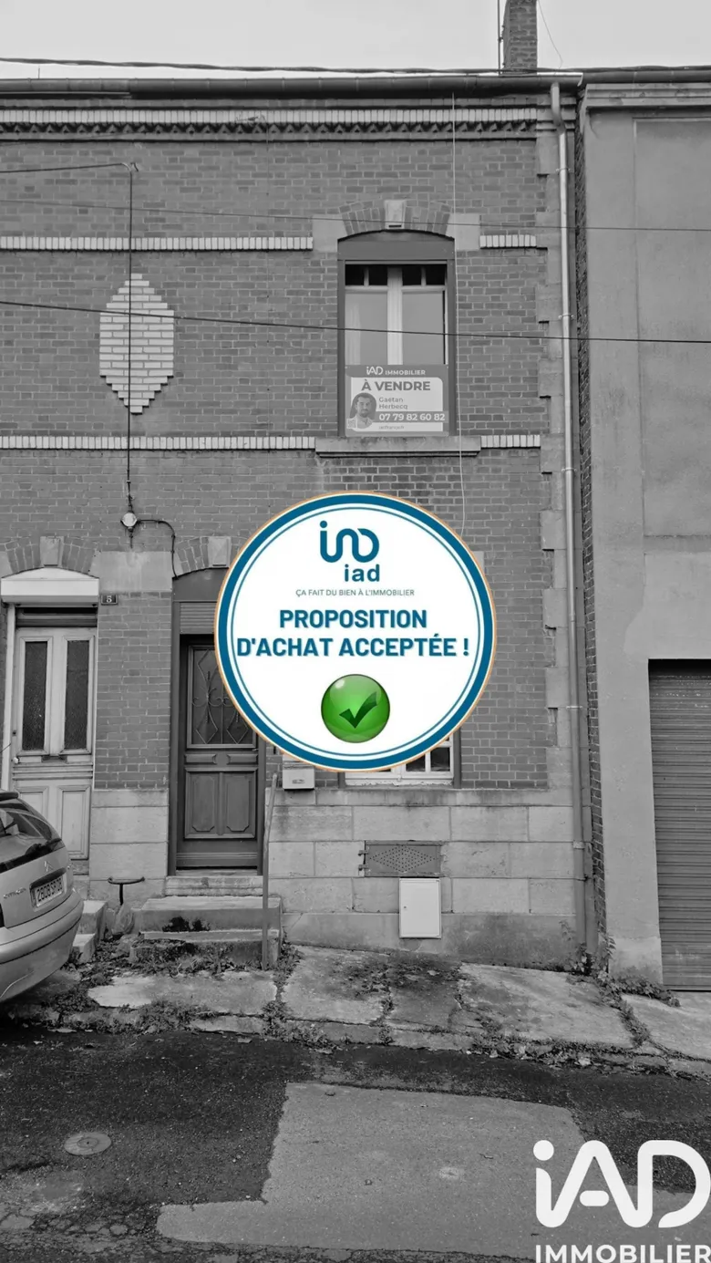 Maison 3 pièces 76 m² · à Haybes · 76 m² · 49 000 €