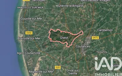Terrain à bâtir à Gratot (50200)