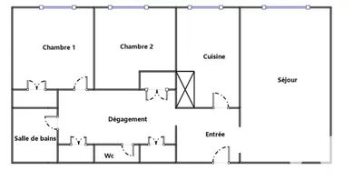 Apartment in Antony (92160)