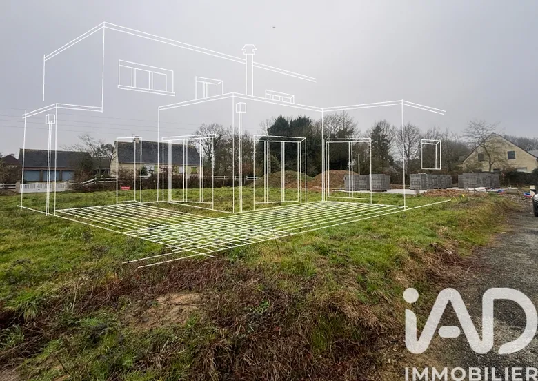Terrain à bâtir à Tinténiac (35190) · 95 000 €