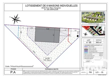 Building plot in Arpajon (91290)