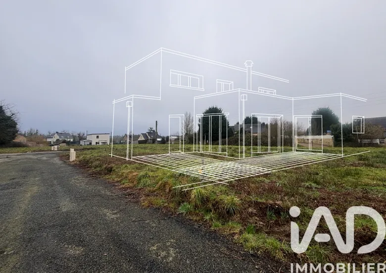 Terrain à bâtir à Tinténiac (35190) · 104 000 €