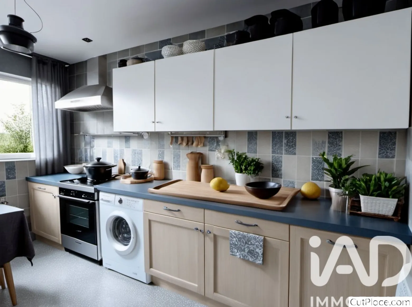 Vente appartement à La Courneuve (93120) : appartement 4 pièces 90 m² — 2