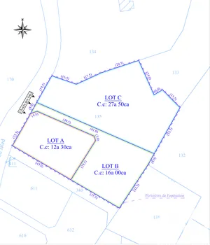 Building plot in Bonnac-la-Côte (87270)
