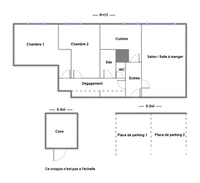 Apartment in Antony (92160)