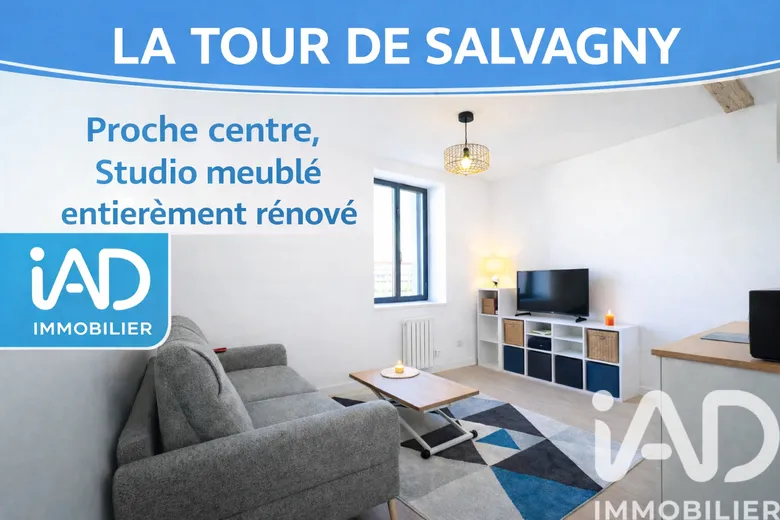 Appartement 1 pièce 19 m² · à La Tour-de-Salvagny · 19 m² · 145 000 €