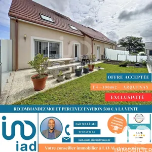 Maison à Arquenay (53170)