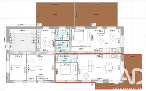 Apartment in Marange-Silvange (57535)