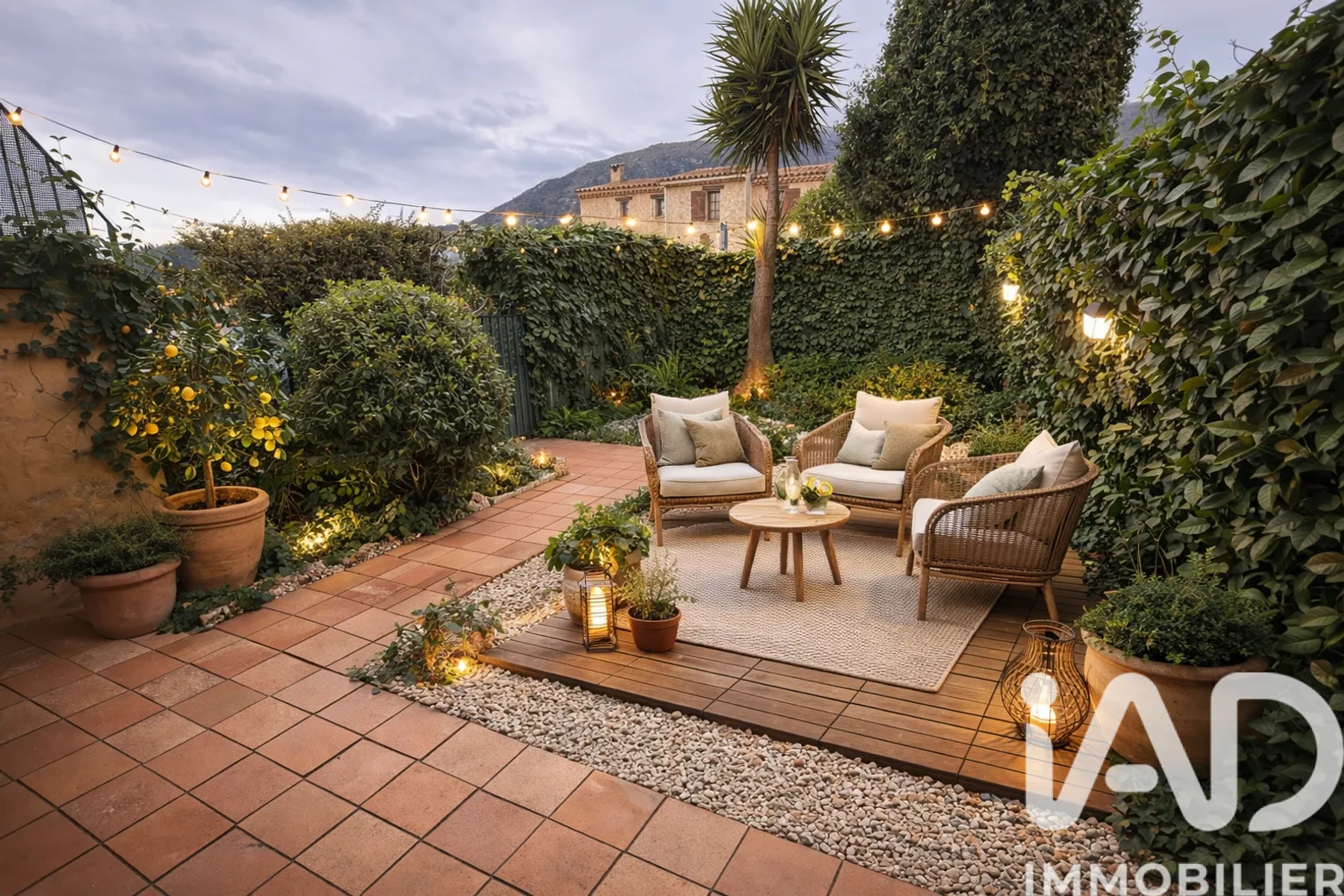 Vente appartement à Carros (06510) : appartement 3 pièces 65 m² — 2