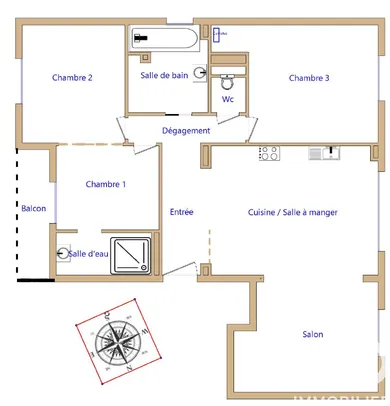 Apartment in Nice (06300)