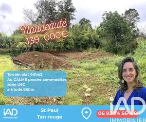 Building plot in Saint-Paul (97435)